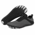 thumbnail image 6 of Modisza Barefoot Shoes Women Casual Sneakers Wide Toe Box Shoe Lightweight Non Slip Running Breathable Walking Hiking Sneaker Gray Size 45, 6 of 8