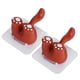 thumbnail image 1 of Gancho de cola de animal Bling Bling con ventosa para azulejos de cerámica de vidrio mate Metal de mármol rojo 2 uds, 1 of 12