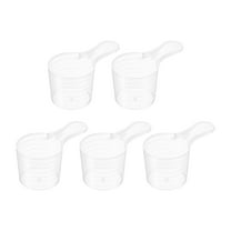 Uxcell 100Pack Plastic Measuring Spoons Powder Scoops Spoon Table Spoon ...