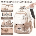 thumbnail image 5 of Gynky School Backpacks for College Teens Kids Backpack Girlish Middle High School Bookbag Lightweight Waterproof Daypack Students, 5 of 8