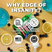 Psycho Pharma Edge of Insanity - Workout Powder for Focus, Strength, Energy (Pina Colada), 50 Servings