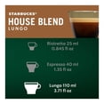 thumbnail image 3 of Cápsulas de café Starbucks by Nespresso house blend lungo 10 pzas, 3 of 4