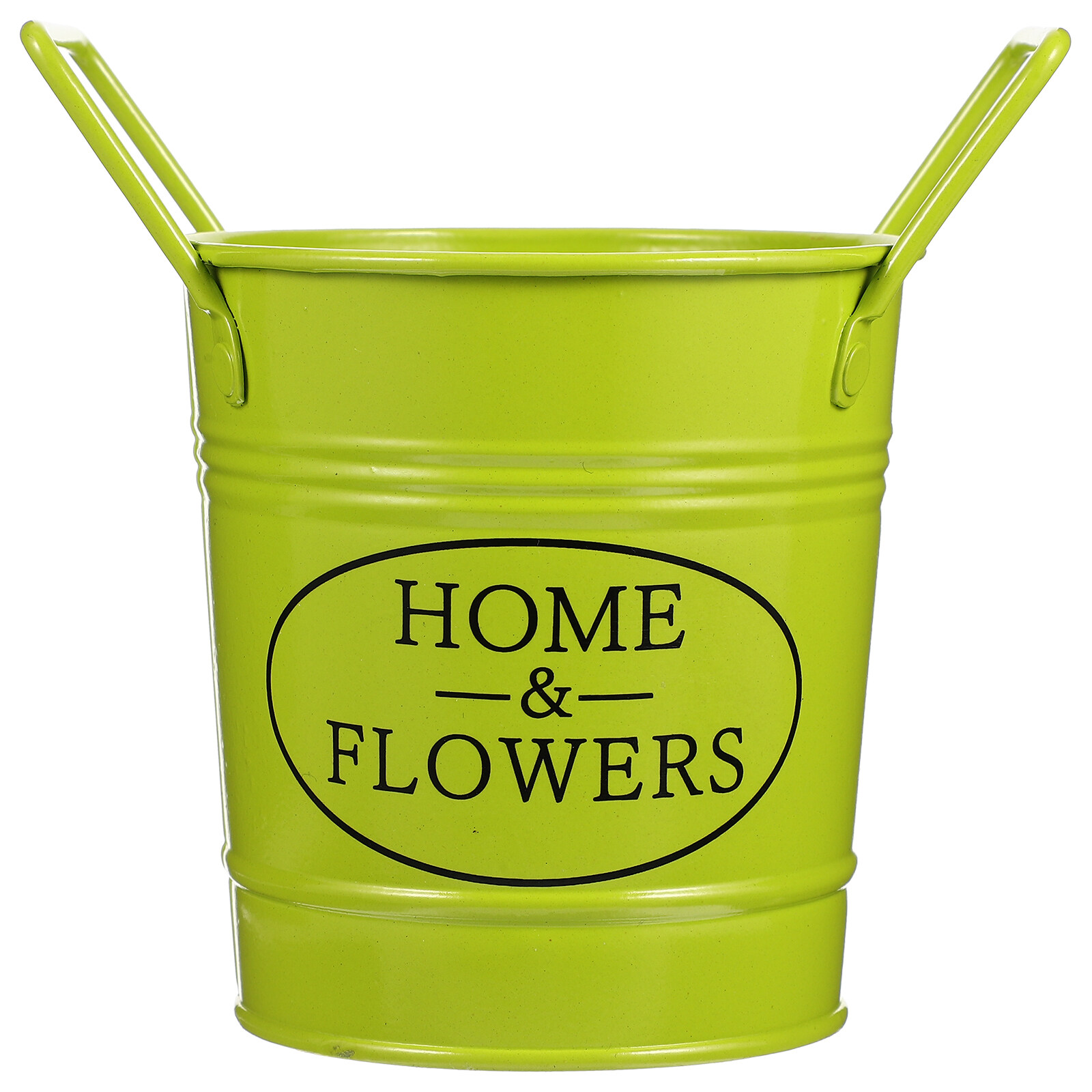 Mini Round Flower Pot Plant Bucket Home Decoration bucket Metal Bucket