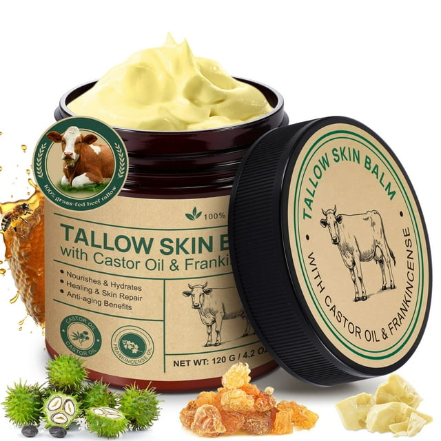 Bálsamo WELOSUER de sebo de res con incienso y aceite de ricino 125 ml