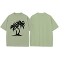 thumbnail image 4 of adaychics Hawaiian T Shirts for Men Palm Tree Loose Fit Crew Neck Tee Shirt Short Sleeve Tropical Tops for Vacation, 4 of 10