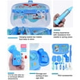 thumbnail image 4 of B Kids Play House Kitchen Toy Simulation Cooking Set For Boys Girls Role Play Accessories Portable Design Cartoon Suitcase Carry Case Great For Kids Gift Size 118 In Length 41 In Width 94, 4 of 6