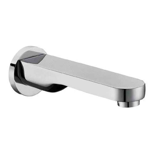 Brushed Nickel Wallmounted Tub Filler Bathroom Spout