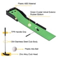 thumbnail image 4 of Set de Práctica de Putt Putting, Trabajador de Putter de Clubes de Remeso de Remeso Auticó para la Fuerza de fricción mejorada para la la sala de estar en el HOGAR, 4 of 7