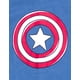 thumbnail image 5 of Mameluco de cosplay de Capitán América de Marvel Avengers para bebés y niños, azul, 18 meses, 5 of 6