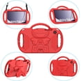 thumbnail image 5 of AVAWO Kids Case for Samsung Galaxy Tab A11+ Plus/A9+ Plus 11 Inch 2026/2023, with Strap, Shockproof Lightweight Handle Stand with Lanyard, Red, 5 of 8