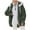 Army Green, variant on Winter Coats for Women Zpanxa Womens Warm Thick Faux Plush Coat, Outdoor Plus Size Thicken Hooded Jacket, Winter Zipper Overcoat Outerwear White 3XL