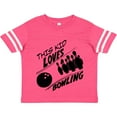 thumbnail image 3 of Inktastic This Kid Loves Bowling Boys or Girls Toddler T-Shirt, 3 of 5
