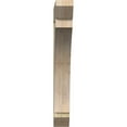 thumbnail image 2 of Ekena Millwork 6"W x 34"D x 46"H Thorton Slat Rough Sawn Bracket, Douglas Fir, 2 of 4
