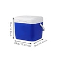 thumbnail image 2 of Portable Insulated Cooler Box for Camping, Fishing, and Travel – Thermal Retention Storage Chest with Sealed Lid and Built-in Handle for Fresh Food and Drinks, 2 of 5