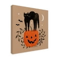 thumbnail image 2 of Victoria Barnes 'Graphic Halloween I' Canvas Art, 2 of 3