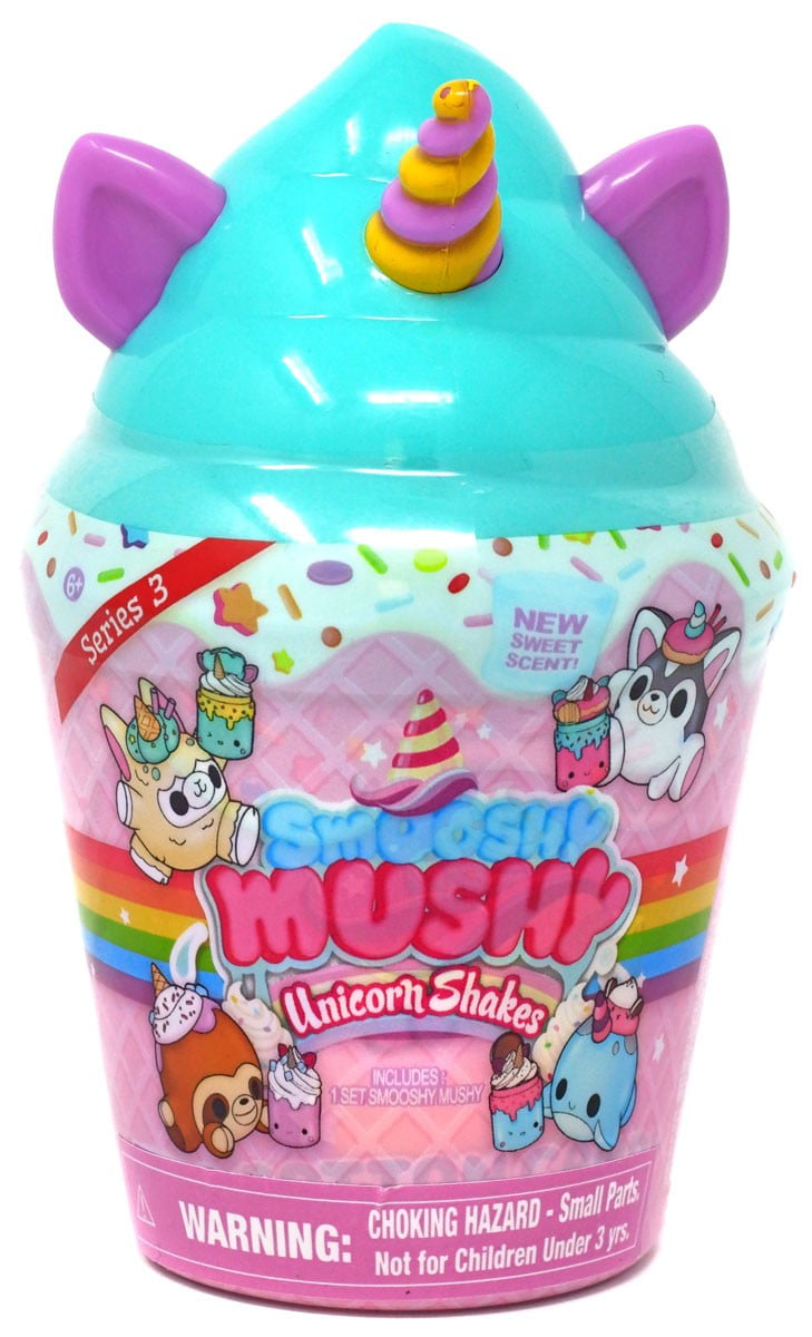 Redwood Ventures Smooshy Mushy Unicorn Shakes Smooshy Surprises! Series 3 Teal Mystery Pack