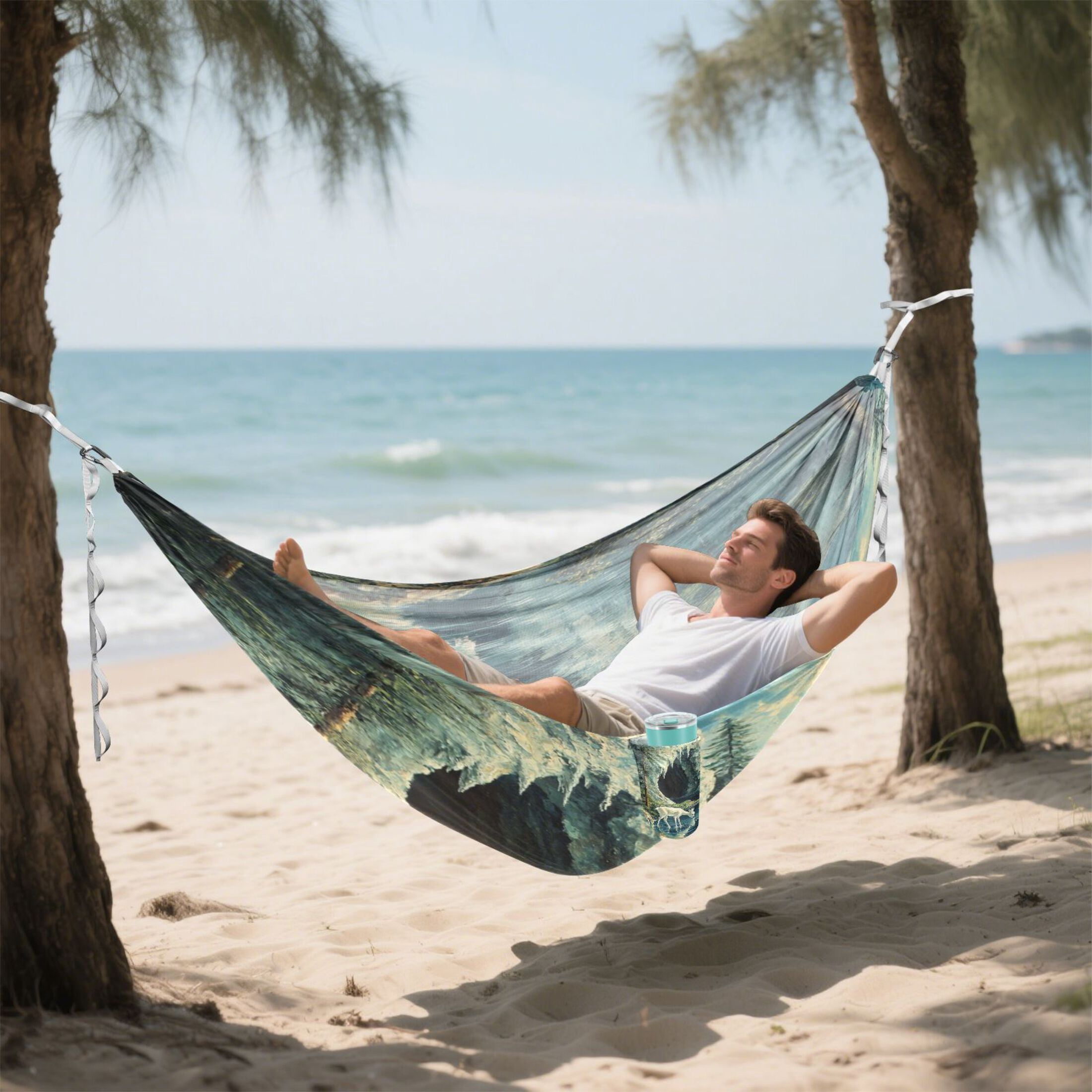 Hammock Camping Hammock Nylon Portable Hammock Travel Camping Hammock Little Deer Stream Water