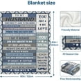 thumbnail image 3 of Gifts for Husband Birthday, Husband Birthday Gift, Husband Gifts Blanket from Wife, Cool for Husband/Men/Him, Gift for Husband Birthday, Husband Blanket 50" X 60", 3 of 5