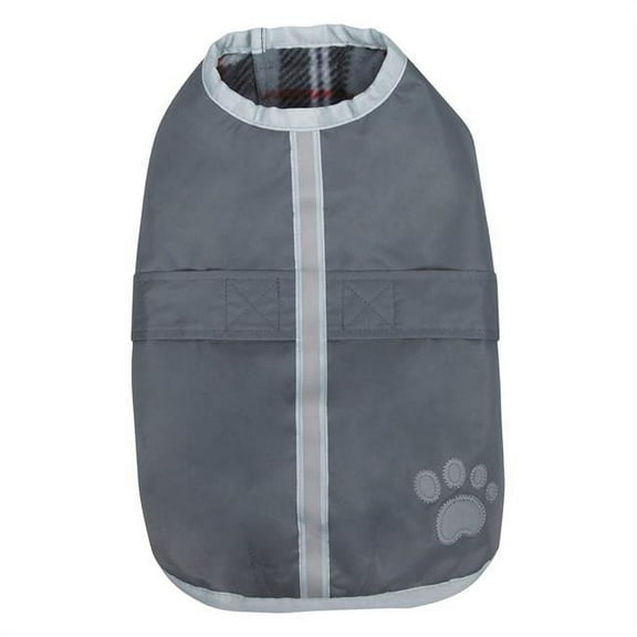 Zack & Zoey Polyester Noreaster Dog Blanket Coat, Black - Extra Large