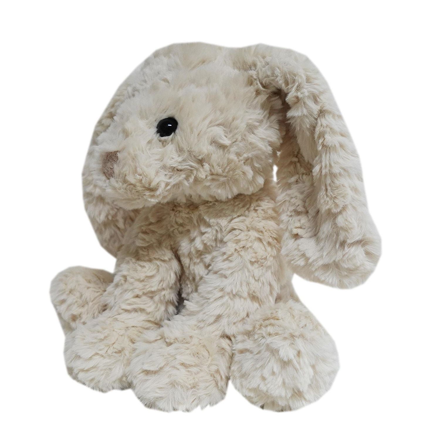 Way To Celebrate Easter Plush 10inch Medium Curly Bunny Cream plush