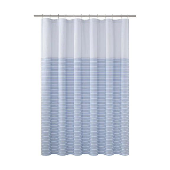 Martex Expression Crosby Shower Curtain, 72" x 72", Blue