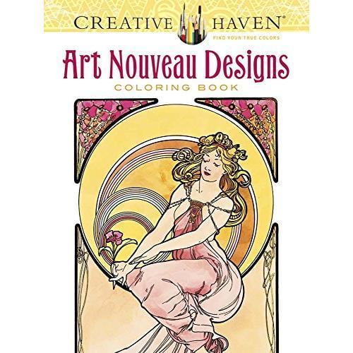Creative Haven Art Nouveau Designs Coloring Book (Creative Haven Coloring Books)