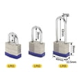 thumbnail image 7 of Breadeep Security Padlock U Shaped Corrosion Resistant Steel Brass Iron Waterproof Heavy Duty Padlock for Doors, 7 of 7