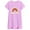 1# Pink, variant on FEDPOP Girls Cotton Nightgowns Summer Sleepshirts Nighties Short Sleeve Blue Dress for Kids 8T