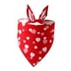 thumbnail image 4 of Pañuelo para perro para el día de San Valentín, bufanda para perro, babero para San Valentín, día festivo de Acción de Gracias Corazón Yuyangstore Bandana para perros, 4 of 8