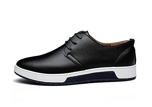 zzhap men's casual oxford shoes breathable flat fashion sneakers