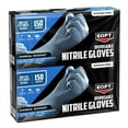 thumbnail image 2 of EQPT Industrial Powder-Free Nitrile Gloves Blue 150 Count (2 Pack), 2 of 3