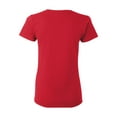 thumbnail image 2 of Gildan - Heavy Cotton Womenâ€™s T-Shirt - 5000L - Red - Size: 3XL, 2 of 4