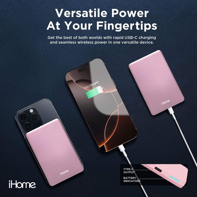 RORRY Power Bank Per Magsafe, 5000mAh PD 18W 8.6mm Ultra Sottile Magnetico Powerbank Usb C In Out Wireless Portatile Batteria Esterna Con Iphone 16 Pro Max 15 Pro 14 13 RORRY Power Bank Per Magsafe, 5000mAh PD 18W 8.6mm Ultra Sottile Magnetico Powerbank Usb C In Out Wireless Portatile Batteria Esterna Con Iphone 16 Pro Max 15 Pro 14 13