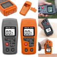 thumbnail image 1 of Wood Moisture Meter 9V Digital Moisture Detector with Indicator Accurate Humidity Tester Professional Hygrometer Timber Damp Detector Portable Humidity Measuring Device Reusable Orange, 1 of 11