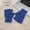 czb# Blue1055, variant on Snow Gloves Fuzzy Thermal Knitted Thermal Fingerless Mittens Solid Color Hand Warmers Working Cozy Glove For Cold Weather