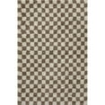 thumbnail image 6 of nuLOOM Adelaide Mid-Century Checkered Shag Area Rug, 8' x 8', Square, Adelaide Beige, 6 of 9
