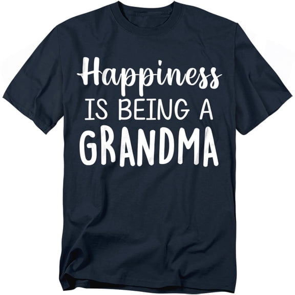Happiness Is Being A Grandma Unisex Graphic Tee For Men & Women