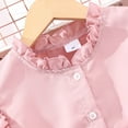 thumbnail image 6 of Big Girls Summer Ruffle Sleeve Girls Outfit Set Stylish Top And Solid Pants For Casual Beach School Party For Ages 8 To 12 Cute Pants Teens Girl Outfits Size 6x Outfits Size 16 If Poe Pink 9-10 Years, 6 of 9