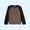 Brown, variant on SERTG Big Boys Girls Raglan Contrast Top Sporty Long Sleeve Sweatshirt Comfortable Fall Winter Playful Shirt for Kids 1-15 Years(Beige,14 Years)