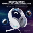 thumbnail image 7 of MARVO H8618 USB 2.0 RGB Gaming Headphones - Fabric Headband & Earpads, 50mm Speakers, Omnidirectional Mic, in-Line Control, 6.56ft Braided Cable for PC Gamers/Online Competitive Gaming/Desktop Setup, 7 of 7