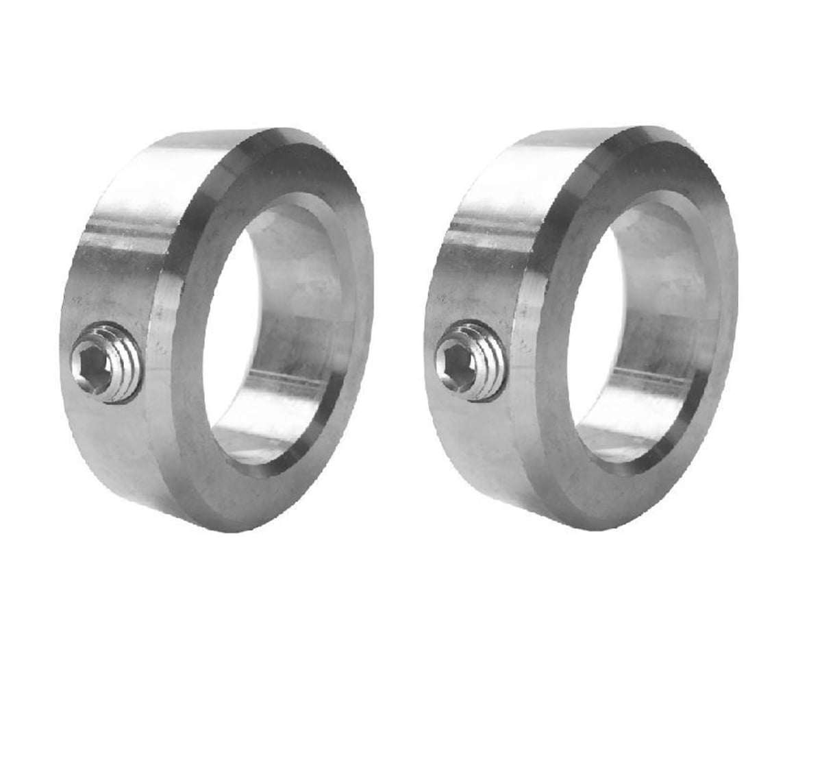 Qty. 2 1/2" Shaft Set Collar Solid Zinc Plated Steel with Set Screw SC50 