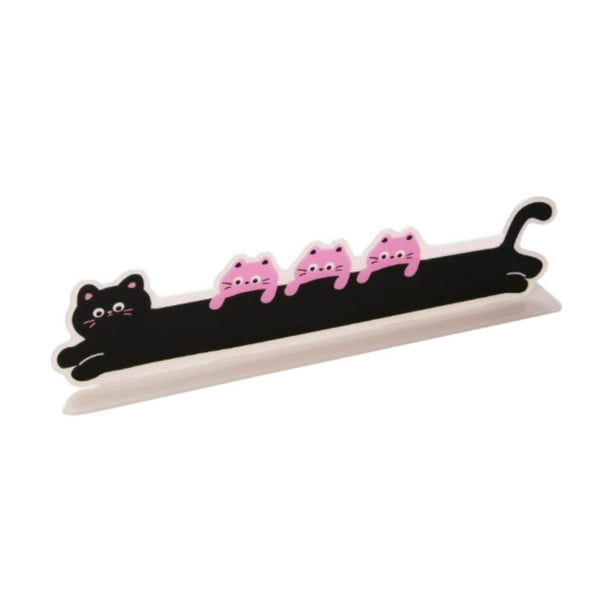 Protector contra salpicaduras para fregadero de cocina, antideslizante, reutilizable. gato negro