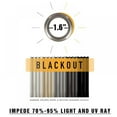 thumbnail image 3 of Solid Sunscreen Curtain 1 Panel Blackout Curtain Short Type Room Curtain Rod Pocket Style Curtain Kitchen Living Room Decor, 3 of 4