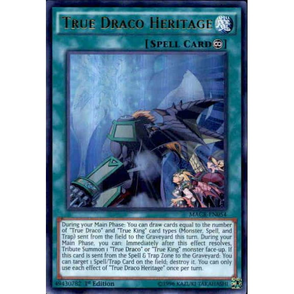 YuGiOh Maximum Cris True Draco Heritage MACR-EN054