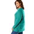 thumbnail image 6 of Woman Within Plus Size Sherpa Sweatshirt, 6 of 6