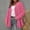 Pink, variant on Women's 2024 Women's Knitted Sweater New Solid Color Cardigan Button Open Long Sleeve Coat Cardigan plus Size Kimono Women Cardigan over Sized Cardigan Sweaters for Women Cardigan for Grandma Long