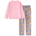 thumbnail image 5 of Aideaone Girls Christmas Fleece Pajamas Set Kids Soft Flannel Winter Pjs 2 Piece Size 7-14, 5 of 8