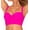 Fuschia Sizzle, variant on Women's Smart and Sexy SA625 Longline Underwire Bikini Swim Top (Pearl Dot 42D)