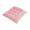 Pink, variant on Short Plush Desk Chair Cushion 12x12 Inch Thick Stool Pad Non-Slip Cover College Campus Office Seat
