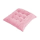 thumbnail image 2 of Fiudx Cojín de Terciopelo Repujado, Suave Algodón, Elegante Color Rosa, Decoración para El Hogar, Asiento Cómodo para Largas Sesiones, Fácil de Limpiar, Tamaño 40 X 40 X 7 Cm., 2 of 6